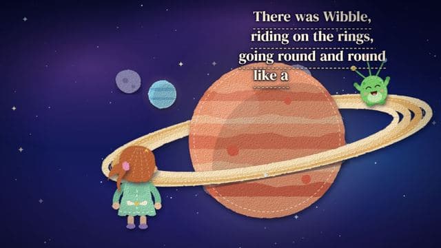 A moment from Planet Hide and Seek